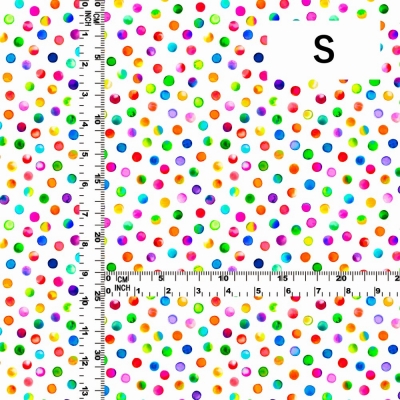 Flamenco Fabric / Dots / JKF-073-WH