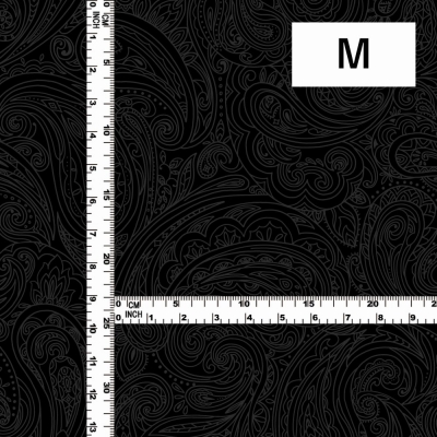 Flamenco Fabric / Paisley / JKF-075-BK