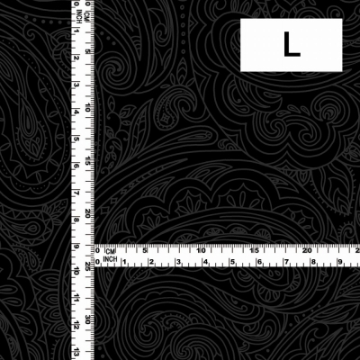 Flamenco Fabric / Paisley / JKF-075-BK