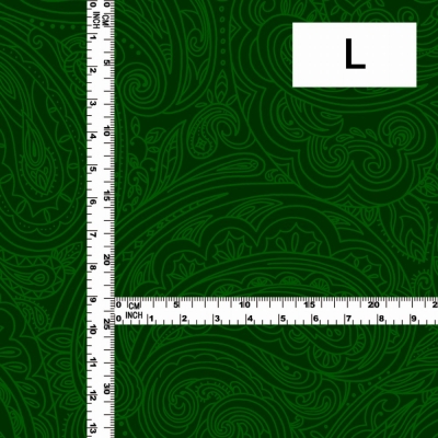 Flamenco Fabric / Paisley / JKF-075-GR