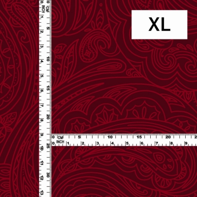 Flamenco Fabric / Paisley / JKF-075-RD