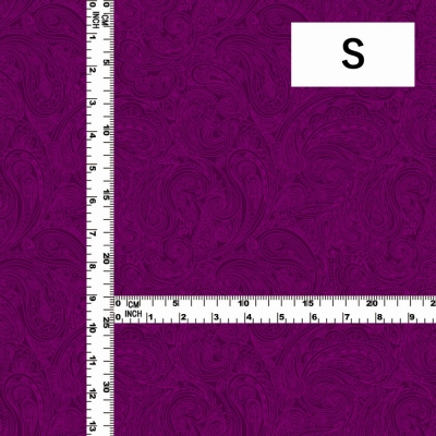 Flamenco Fabric / Paisley / JKF-075-RDPU