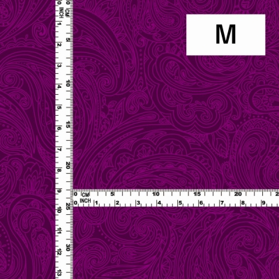 Flamenco Fabric / Paisley / JKF-075-RDPU
