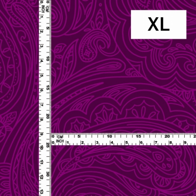 Flamenco Fabric / Paisley / JKF-075-RDPU