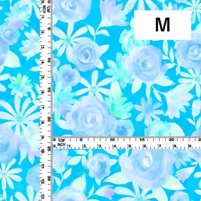 Flamenco Fabric / Floral / JKF-077-BL