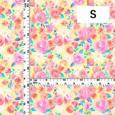 Flamenco Fabric / Floral / JKF-077-CRPI