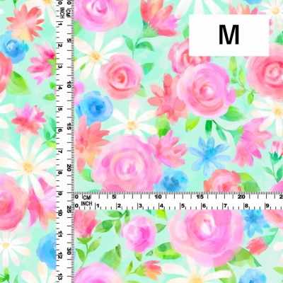 Flamenco Fabric / Floral / JKF-077-LBLPI