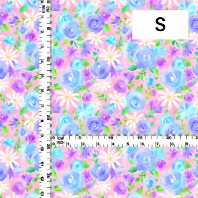 Flamenco Fabric / Floral / JKF-077-PIBL