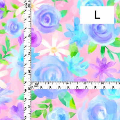 Flamenco Fabric / Floral / JKF-077-PIBL