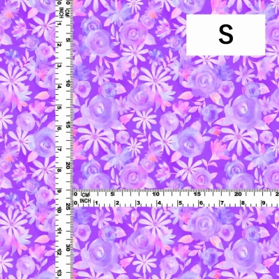 Flamenco Fabric / Floral / JKF-077-PU