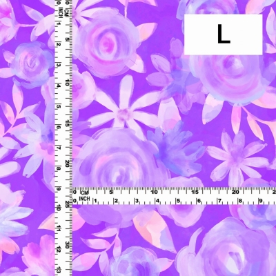 Flamenco Fabric / Floral / JKF-077-PU