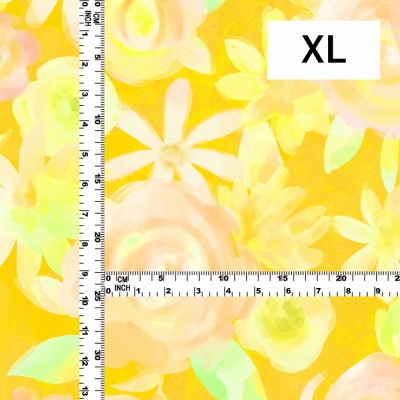 Flamenco Fabric / Floral / JKF-077-YE