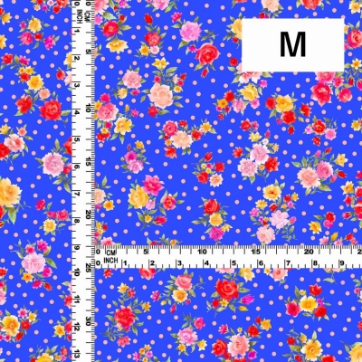 Flamenco Fabric / Rose&Carnation / JKF-079-BL