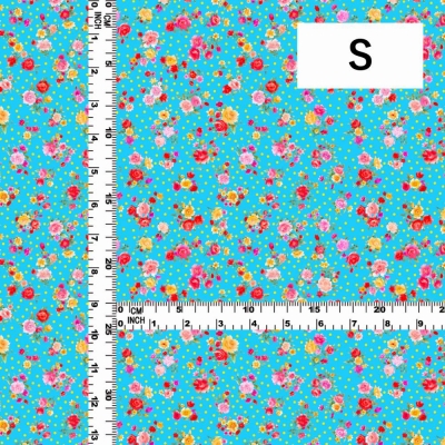 Flamenco Fabric / Rose&Carnation / JKF-079-LBL