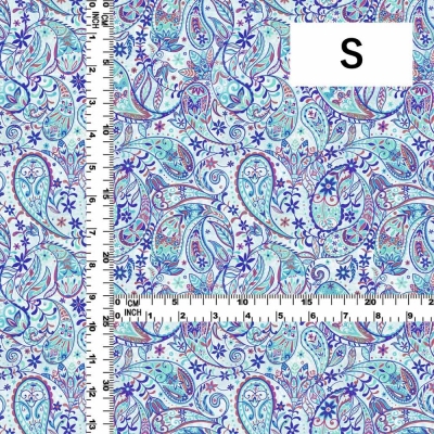 Flamenco Fabric / Paisley / JKF-081-BL