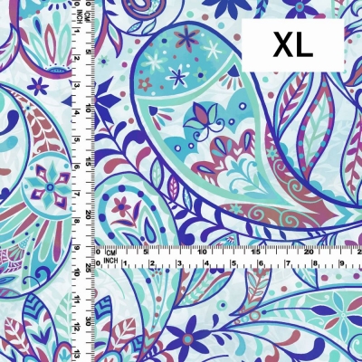 Flamenco Fabric / Paisley / JKF-081-BL