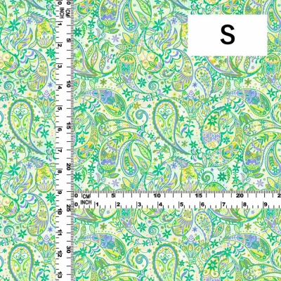 Flamenco Fabric / Paisley / JKF-081-GR