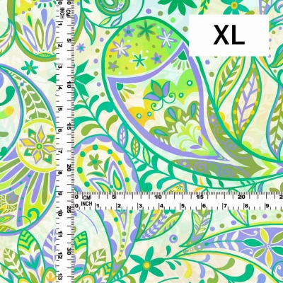 Flamenco Fabric / Paisley / JKF-081-GR