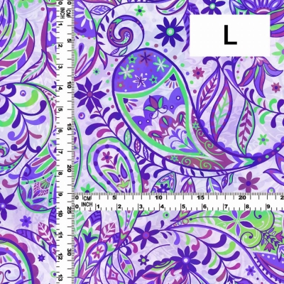 Flamenco Fabric / Paisley / JKF-081-PU