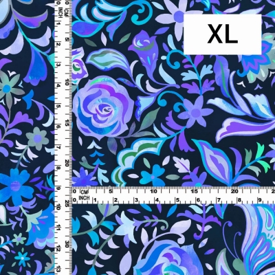 Flamenco Fabric / Butterfly Paisley / JKF-085-BL