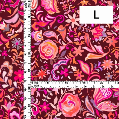 Flamenco Fabric / Butterfly Paisley / JKF-085-PI