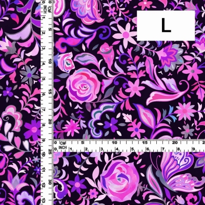 Flamenco Fabric / Butterfly Paisley / JKF-085-PU