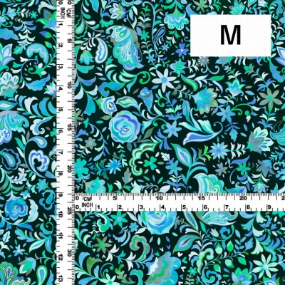 Flamenco Fabric / Butterfly Paisley / JKF-085-TBL