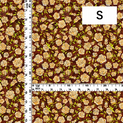 Flamenco Fabric / Rose Paisley / JKF-087-BR