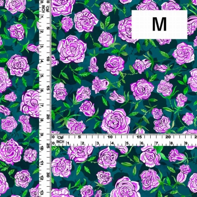 Flamenco Fabric / Rose Paisley / JKF-087-GR