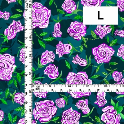 Flamenco Fabric / Rose Paisley / JKF-087-GR