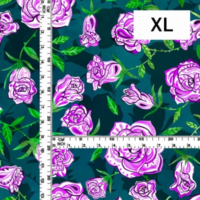 Flamenco Fabric / Rose Paisley / JKF-087-GR