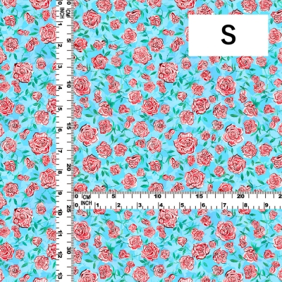 Flamenco Fabric / Rose Paisley / JKF-087-LBL