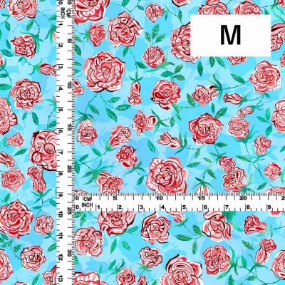 Flamenco Fabric / Rose Paisley / JKF-087-LBL