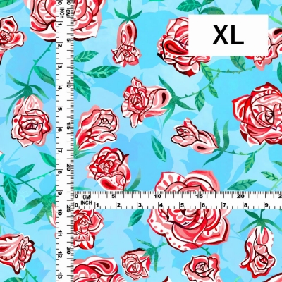 Flamenco Fabric / Rose Paisley / JKF-087-LBL