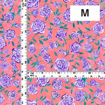 Flamenco Fabric / Rose Paisley / JKF-087-PI