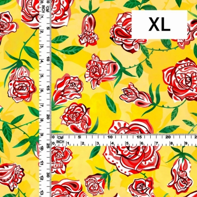 Flamenco Fabric / Rose Paisley / JKF-087-YE