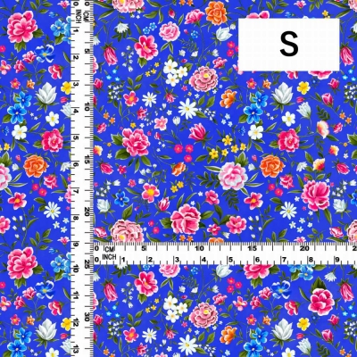 Flamenco Fabric / Floral / JKF-089-BL