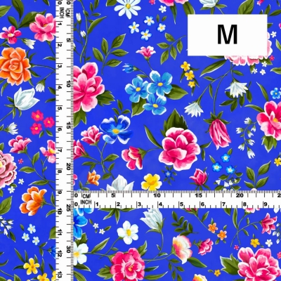 Flamenco Fabric / Floral / JKF-089-BL