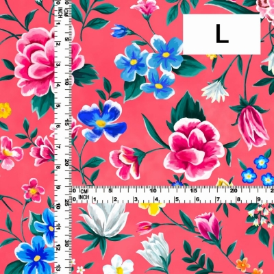 Flamenco Fabric / Floral / JKF-089-PI