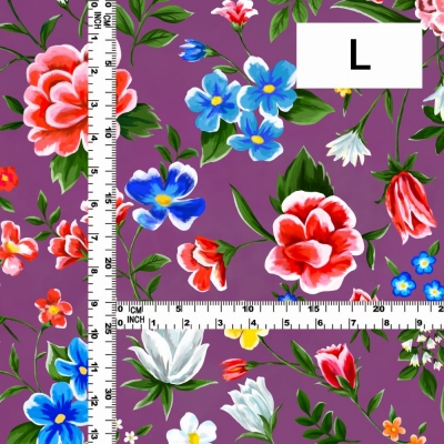 Flamenco Fabric / Floral / JKF-089-PU