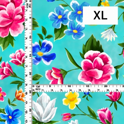 Flamenco Fabric / Floral / JKF-089-TBL