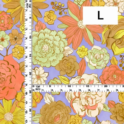 Flamenco Fabric / Modern Flower / JKF-091-BLOR