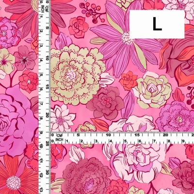 Flamenco Fabric / Modern Flower / JKF-091-PI