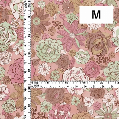 Flamenco Fabric / Modern Flower / JKF-091-PIBE