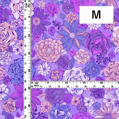 Flamenco Fabric / Modern Flower / JKF-091-PU