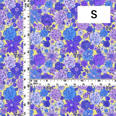 Flamenco Fabric / Modern Flower / JKF-091-YEPU