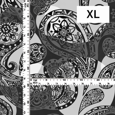 Flamenco Fabric / Paisley&Dots / JKF-093-BK