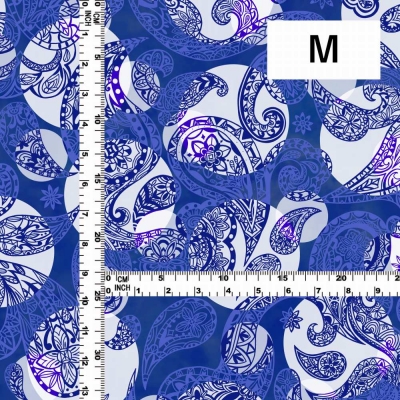 Flamenco Fabric / Paisley&Dots / JKF-093-BL