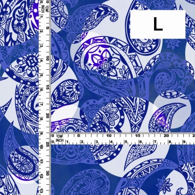 Flamenco Fabric / Paisley&Dots / JKF-093-BL