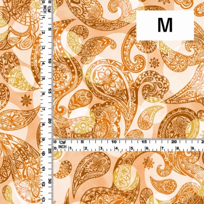 Flamenco Fabric / Paisley&Dots / JKF-093-OR